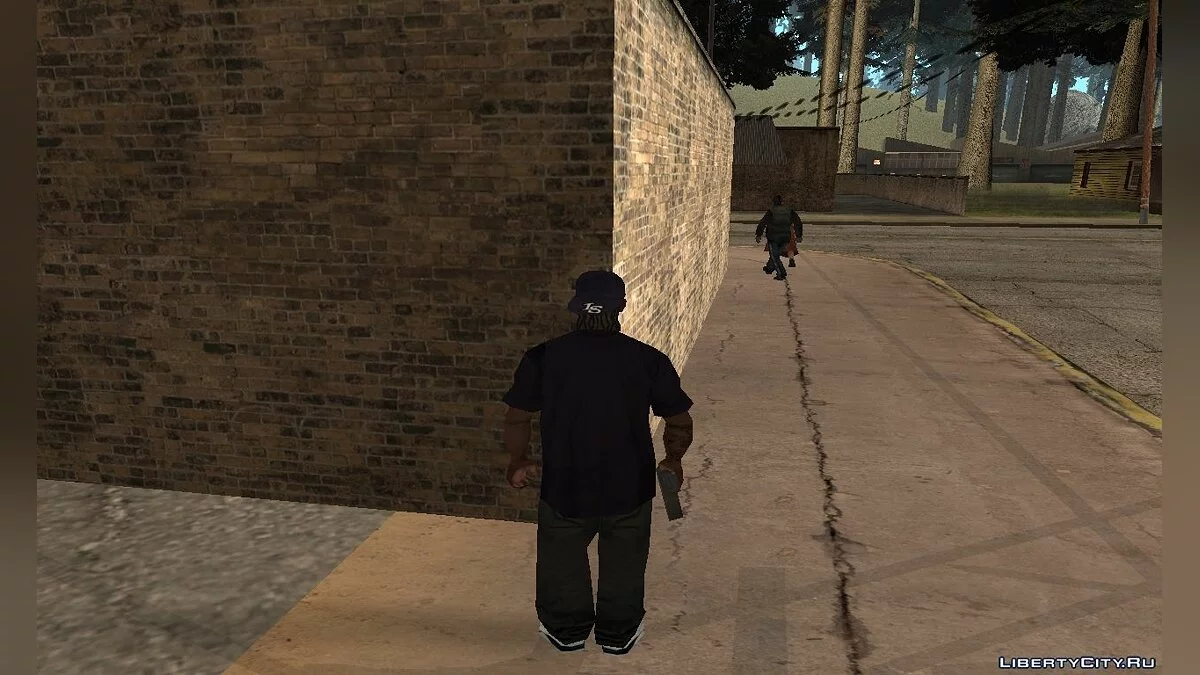 Чоловік у синій футболці / GTA San Andreas
