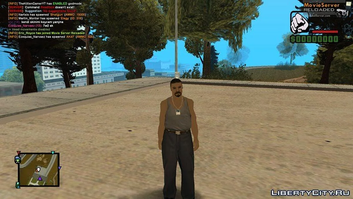 Novo skin para agentes do FBI / GTA San Andreas