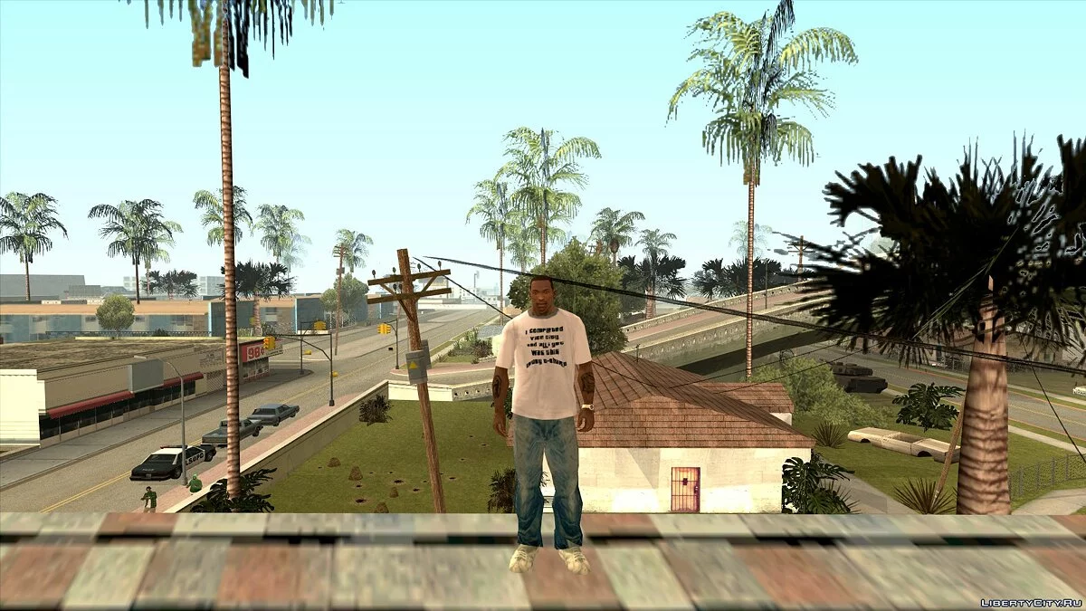 Одежда из Vice City для CJ v2 / GTA San Andreas