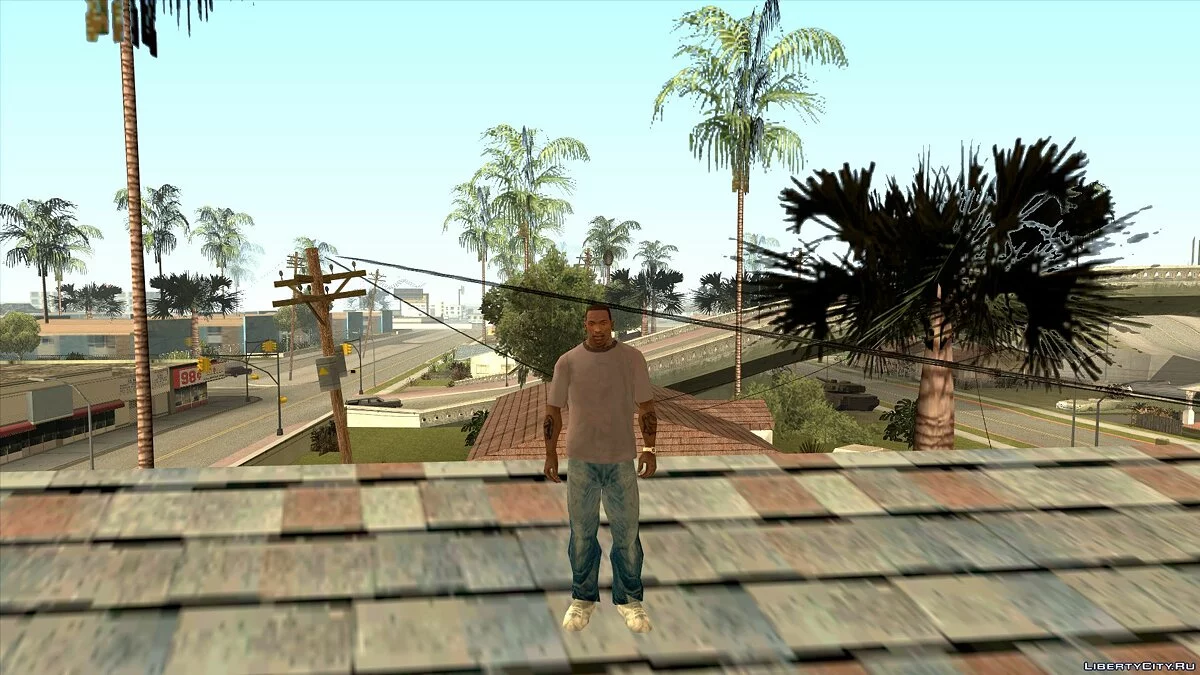 Одежда из Vice City для CJ v2 / GTA San Andreas