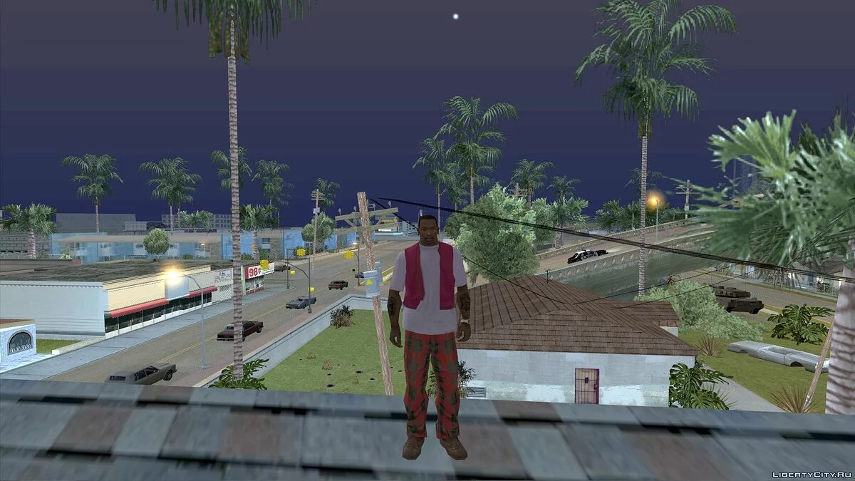 Одежда из Vice City для CJ v2 / GTA San Andreas