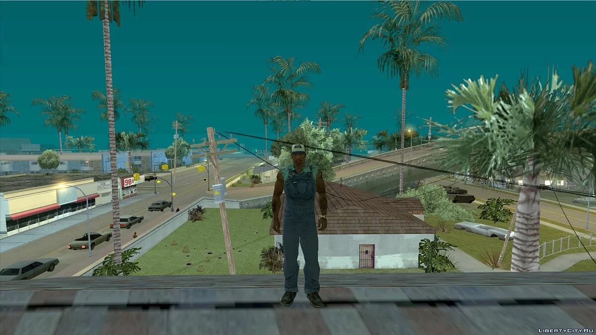 Одежда из Vice City для CJ v2 / GTA San Andreas