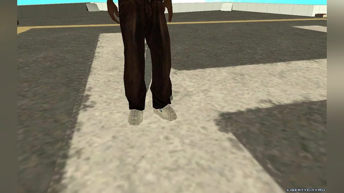 Карл Джонсон в одязі працівника Бургер Шот / GTA San Andreas