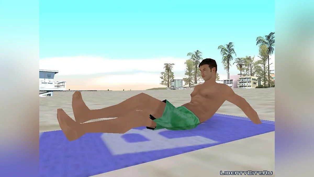 Пак пляжних скинів у стилі SA / GTA San Andreas