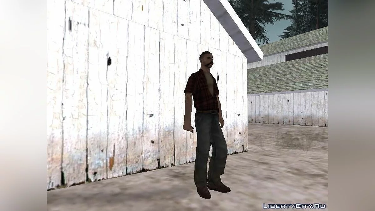 Скин пак фермеров в стиле Sa / GTA San Andreas