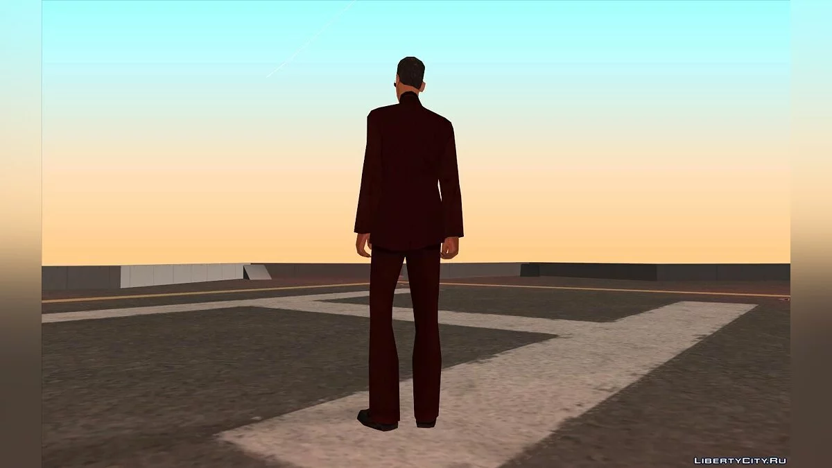 Traje rojo para Wu Zi Mu / GTA San Andreas