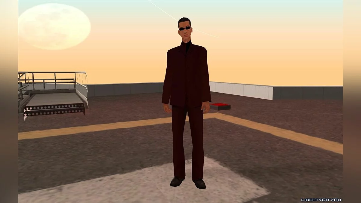 Traje rojo para Wu Zi Mu / GTA San Andreas