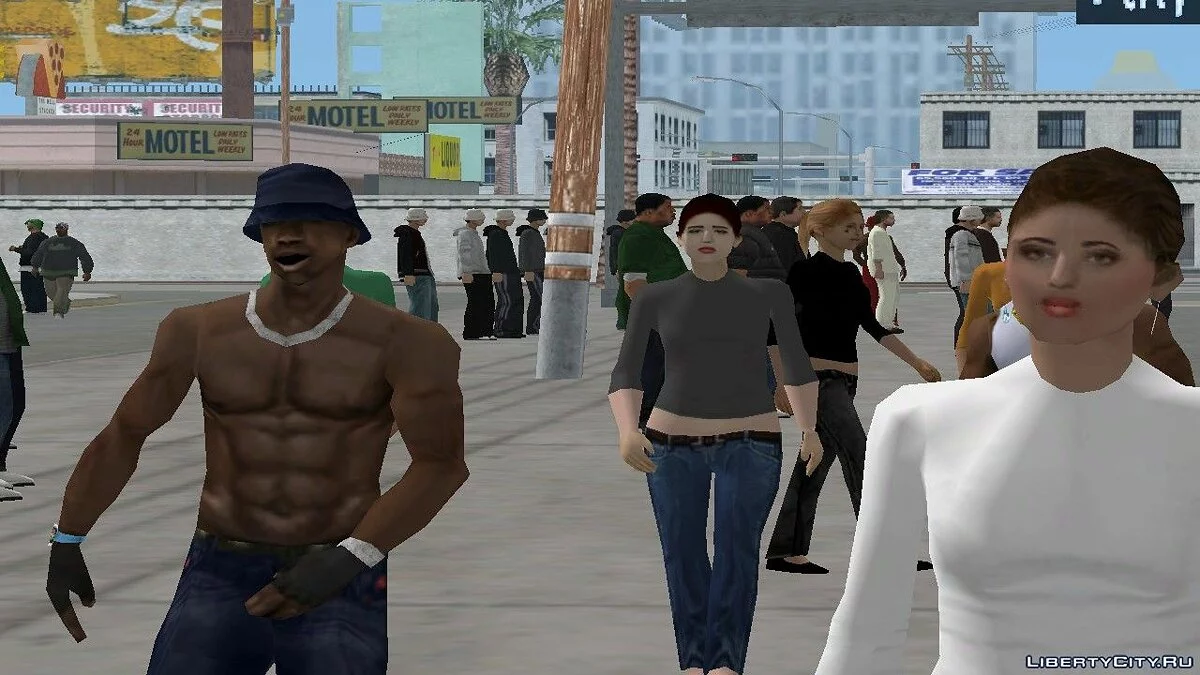 Kumpulan Tekstur untuk PedFuncs (pembaruan 05.03.2021) / GTA San Andreas