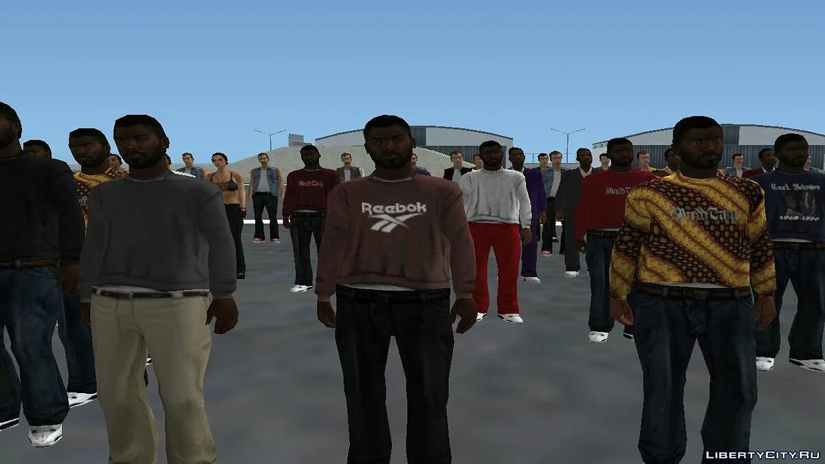 Kumpulan Tekstur untuk PedFuncs (pembaruan 05.03.2021) / GTA San Andreas