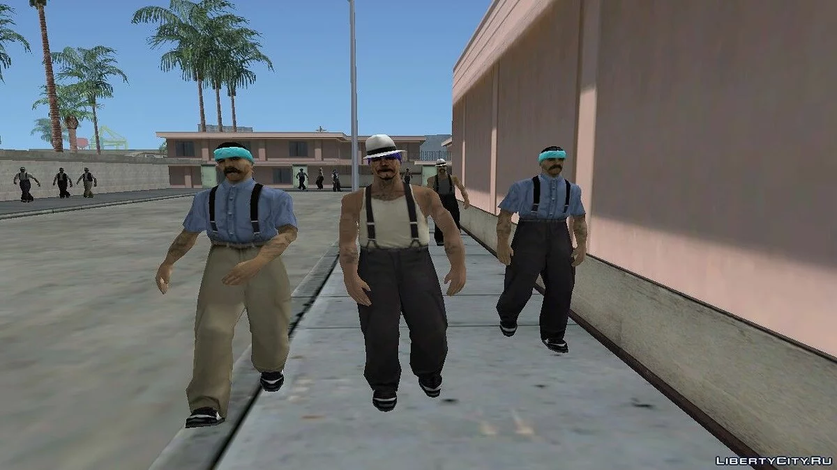 Kumpulan Tekstur untuk PedFuncs (pembaruan 05.03.2021) / GTA San Andreas