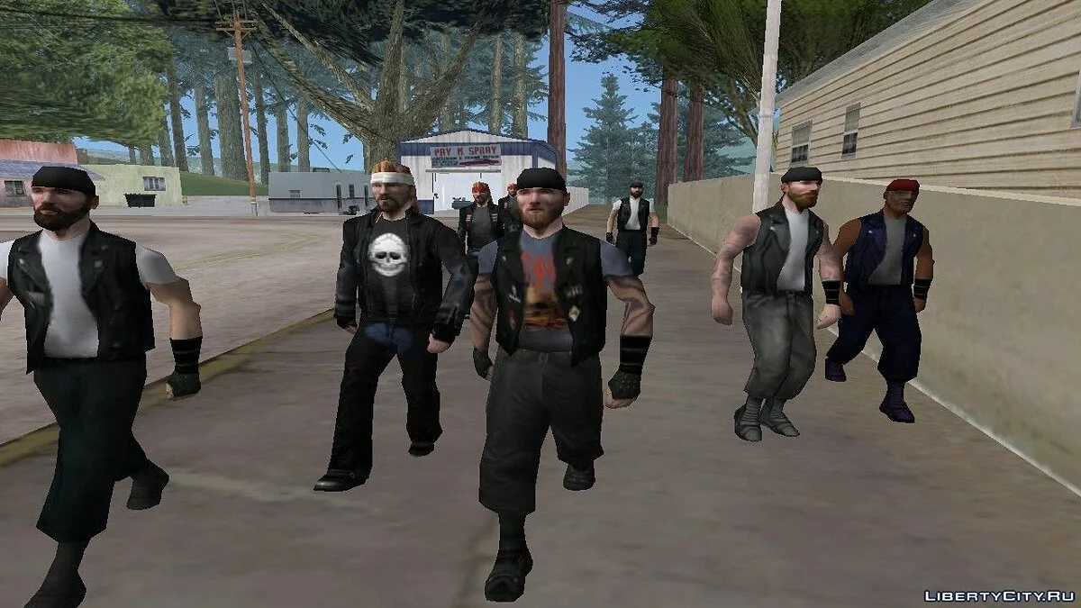 Kumpulan Tekstur untuk PedFuncs (pembaruan 05.03.2021) / GTA San Andreas