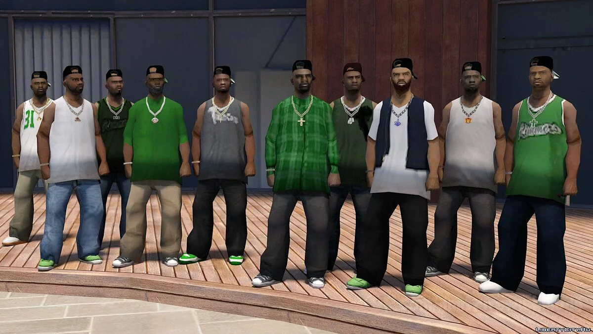 Kumpulan Tekstur untuk PedFuncs (pembaruan 05.03.2021) / GTA San Andreas