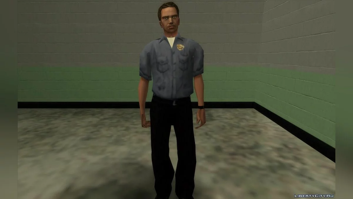 Prison Guard from GTA Liberty City Stories / GTA San Andreas