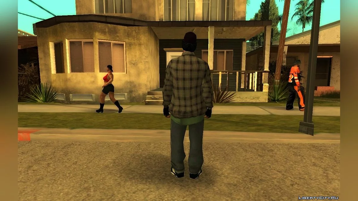 Нове обличчя Карла та інших персонажів / GTA San Andreas