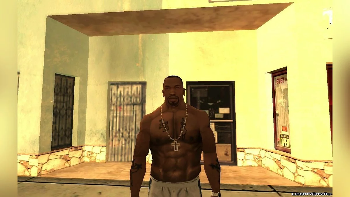 Новое лицо Карла и других персонажей / GTA San Andreas
