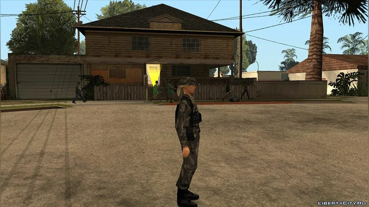 New Army Skins [Urban Camo] / GTA San Andreas