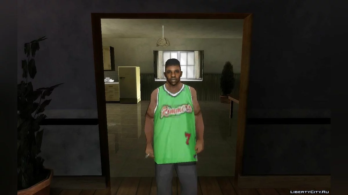 Peter Diaz in Grove Street Clothing / GTA San Andreas
