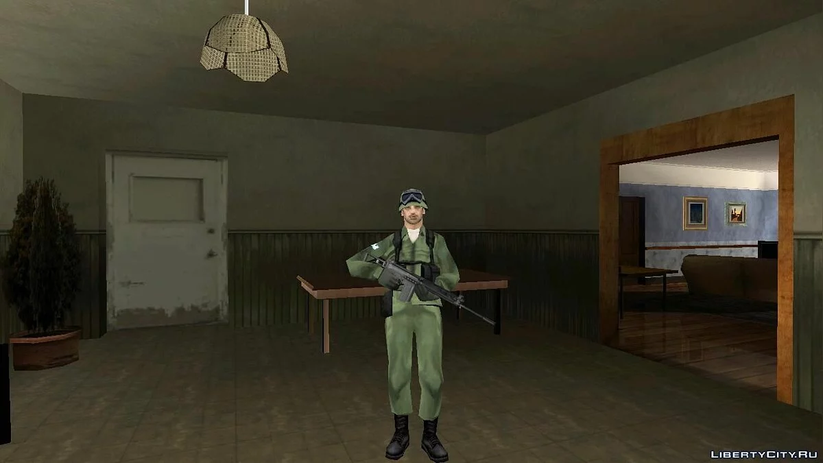 Аргентинський солдат війни на Фолклендах - 1982 (SA стиль) / GTA San Andreas