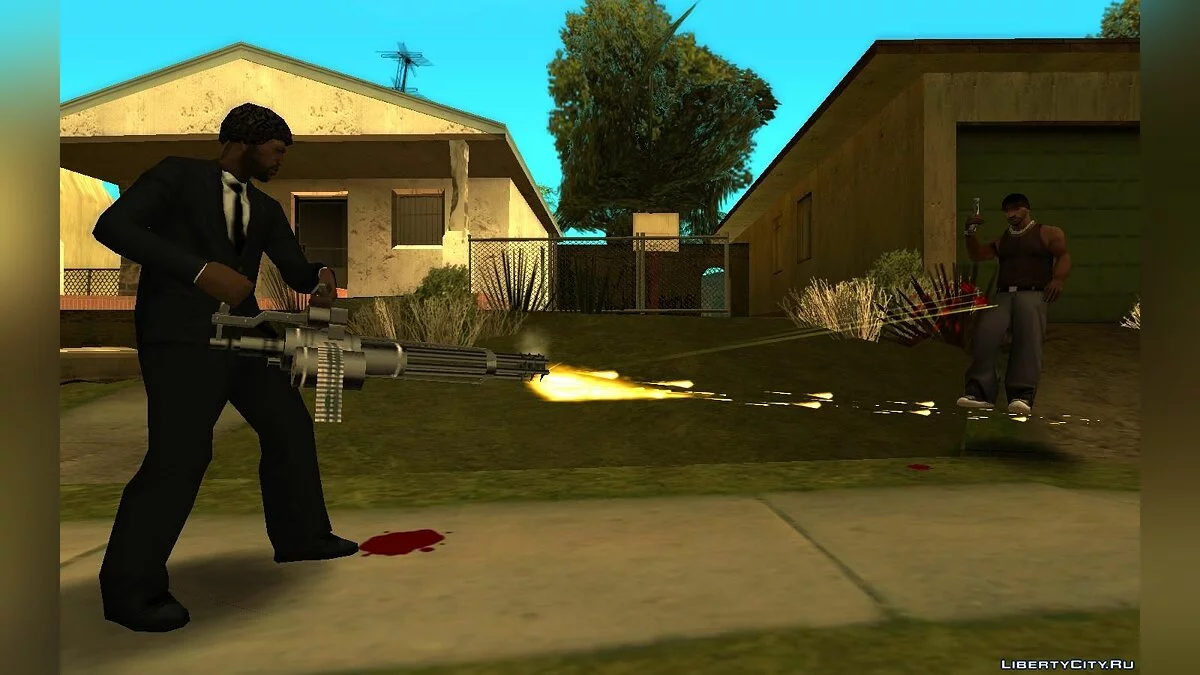 Sweet with New Hairstyle and Clothing / GTA San Andreas