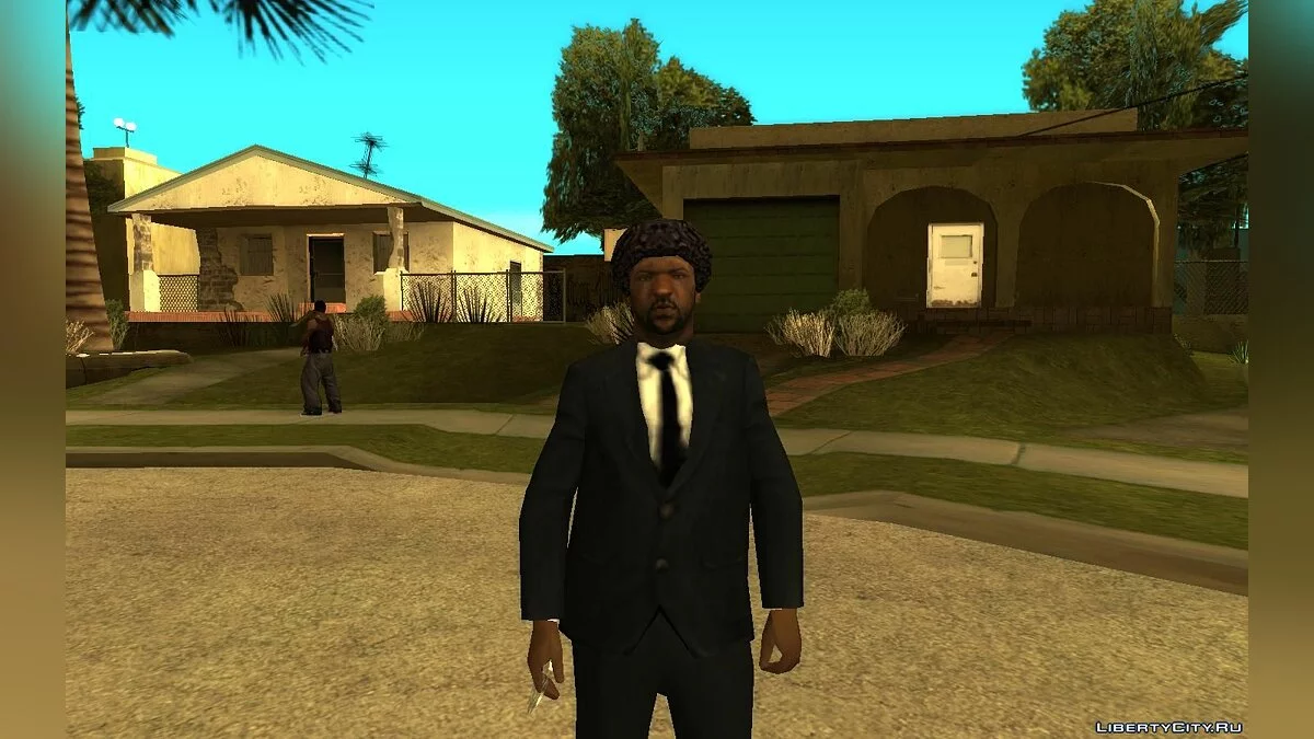 Sweet with New Hairstyle and Clothing / GTA San Andreas
