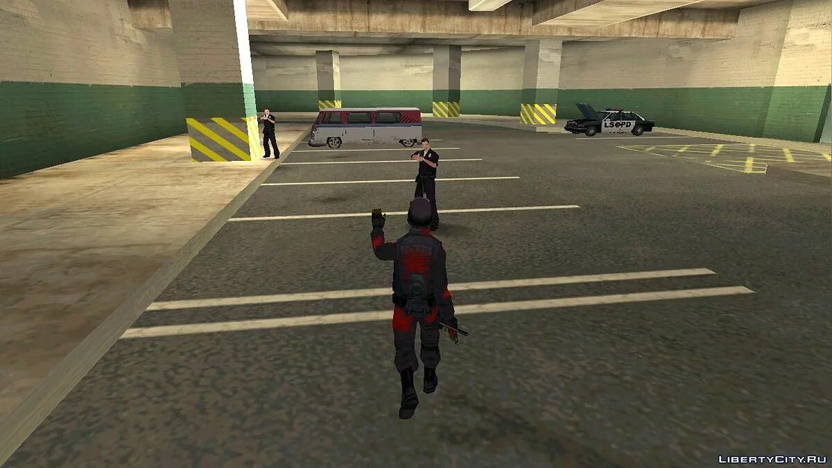 زومبي SWAT (أسلوب SA) / جي تي إيه سان أندرياس