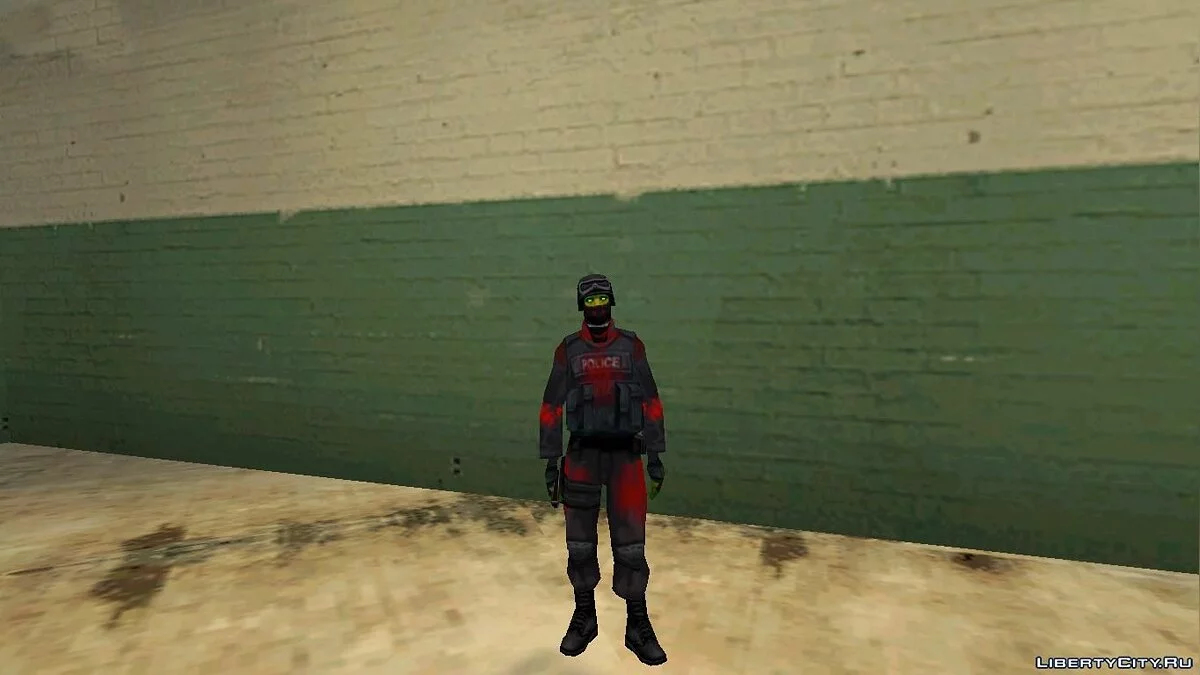 زومبي SWAT (أسلوب SA) / جي تي إيه سان أندرياس