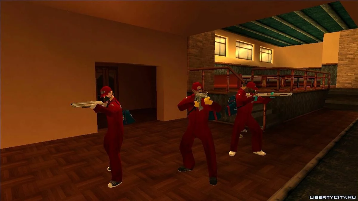 Paket Kulit Bugstars / GTA San Andreas