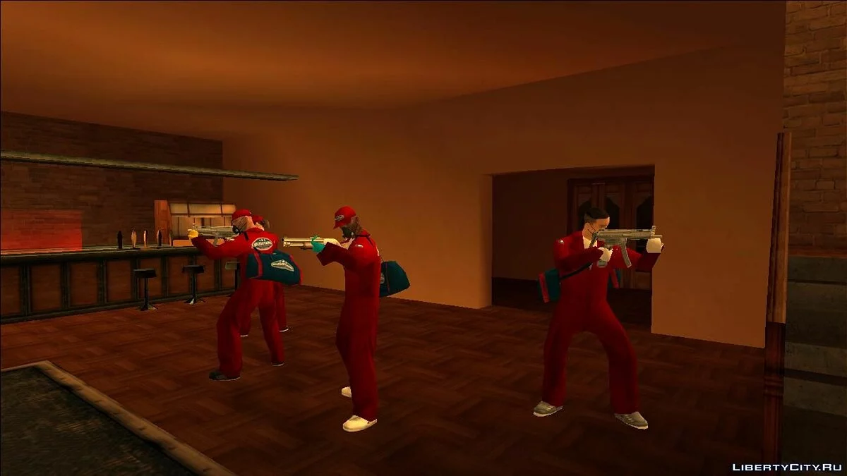 Paket Kulit Bugstars / GTA San Andreas