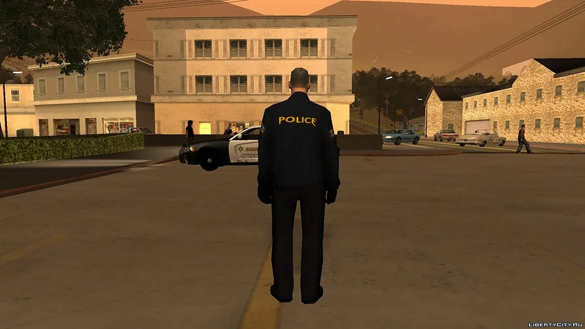 Policier d'Hiver / GTA San Andreas