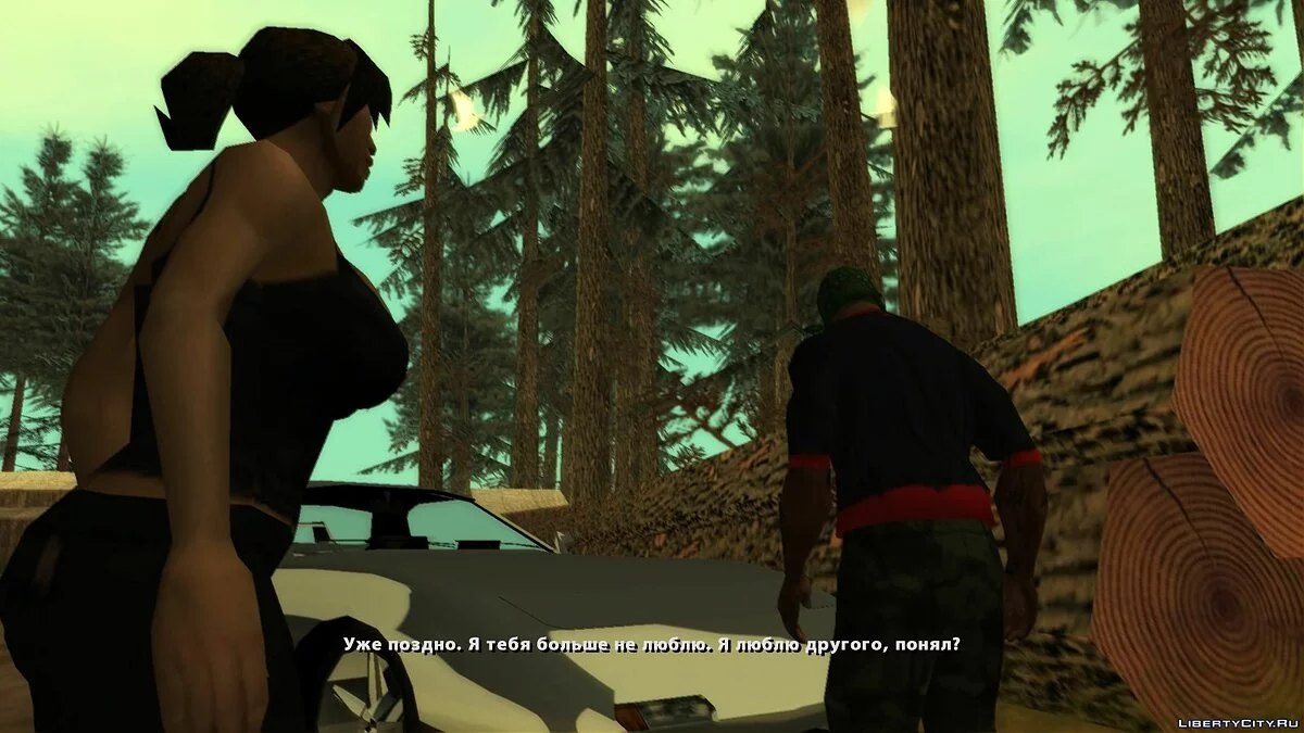 Catalina dengan Gaya Rambut dari GTA 3 / GTA San Andreas
