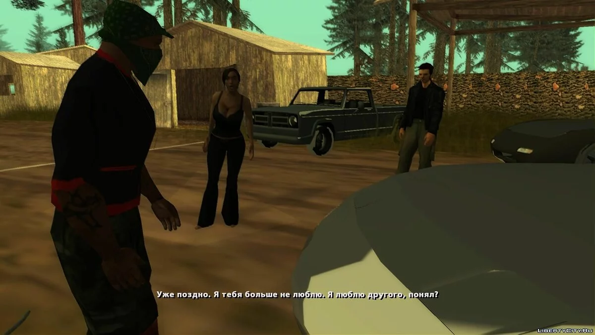 Catalina dengan Gaya Rambut dari GTA 3 / GTA San Andreas