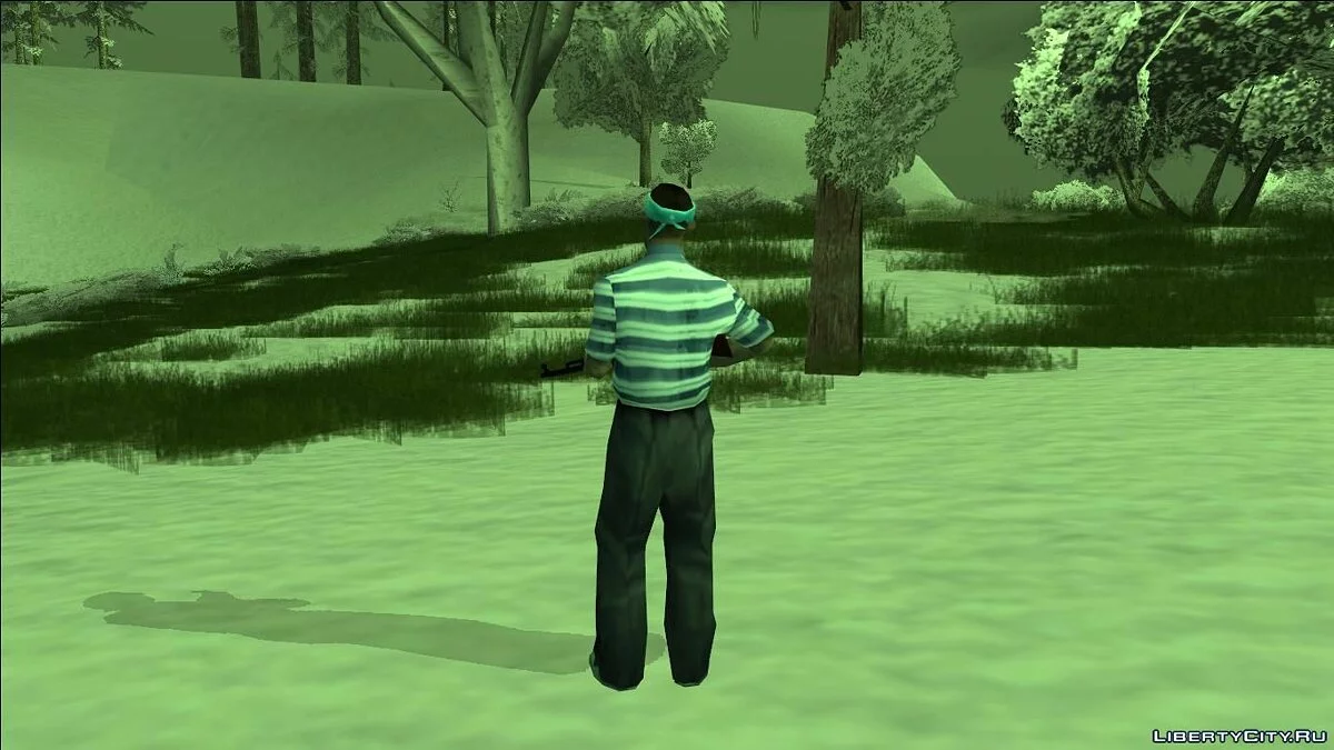 2 Membres de la bande Rifa de la version Beta / GTA San Andreas