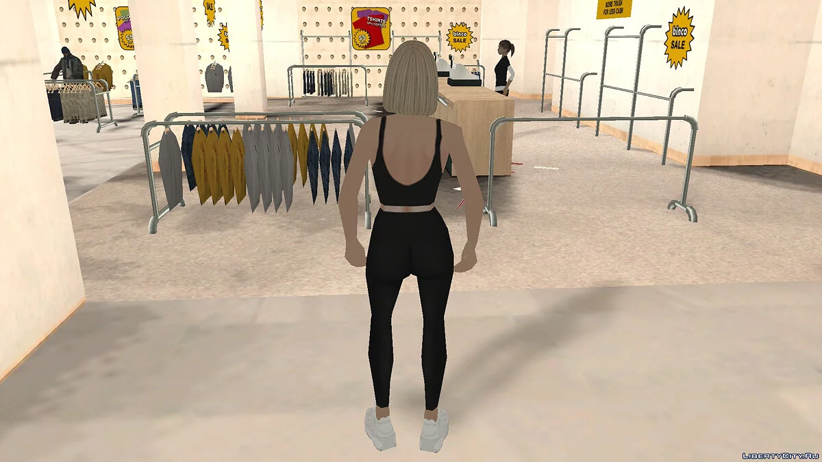 Girl in sportswear / GTA San Andreas