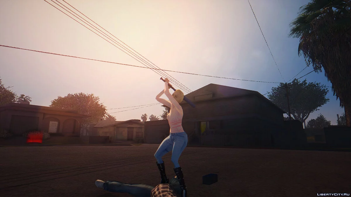 Дівчина в светрі / GTA San Andreas