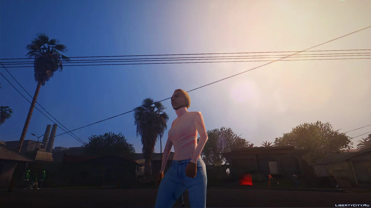 Girl in a sweater / GTA San Andreas
