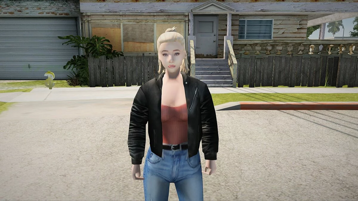 Дженнифер в повседневной одежде / GTA San Andreas