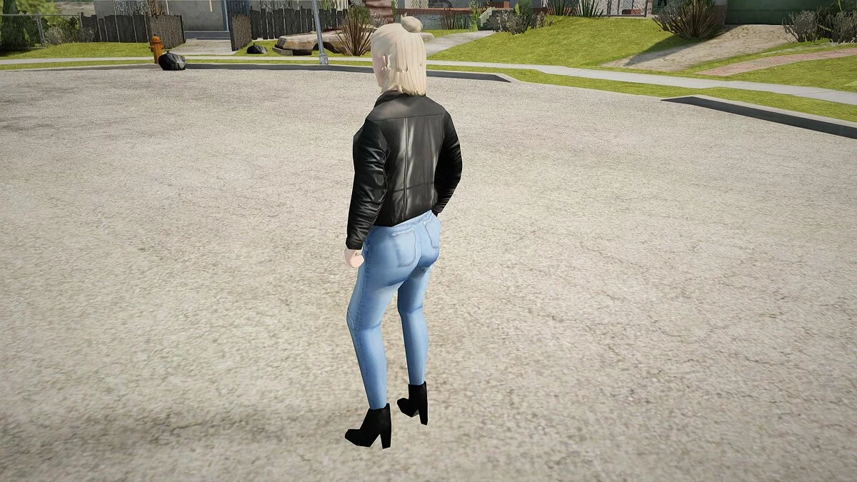 Дженнифер в повседневной одежде / GTA San Andreas