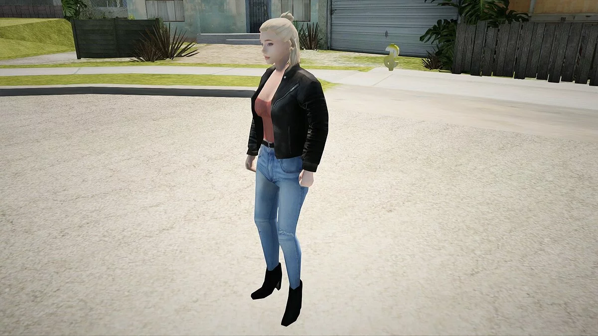 Дженнифер в повседневной одежде / GTA San Andreas