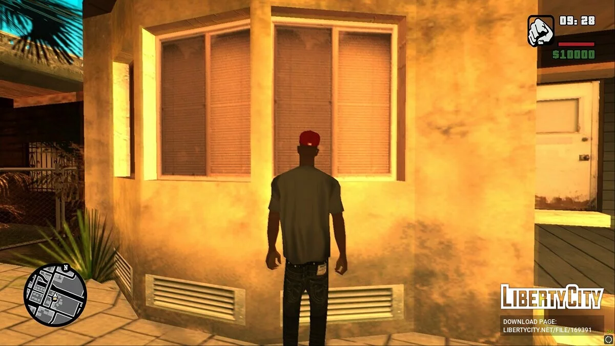 Guy with a "Texas Rangers" cap / GTA San Andreas