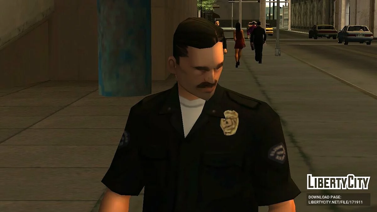 Нові поліцейські LSPD з патчем CRASH / GTA San Andreas