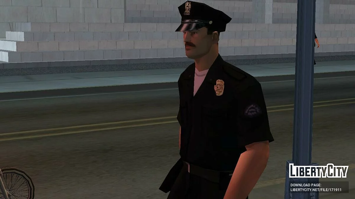 Нові поліцейські LSPD з патчем CRASH / GTA San Andreas