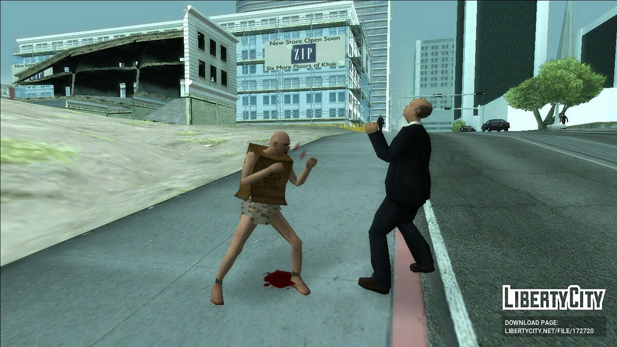 Pele de um homem sem-teto / GTA San Andreas