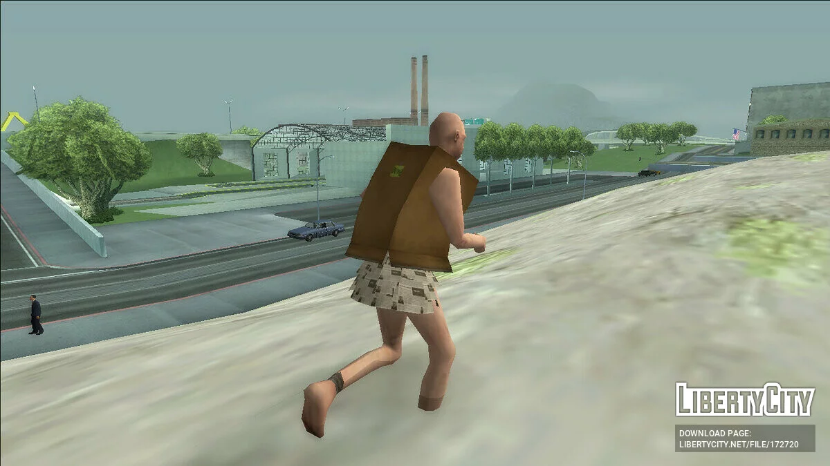 Pele de um homem sem-teto / GTA San Andreas