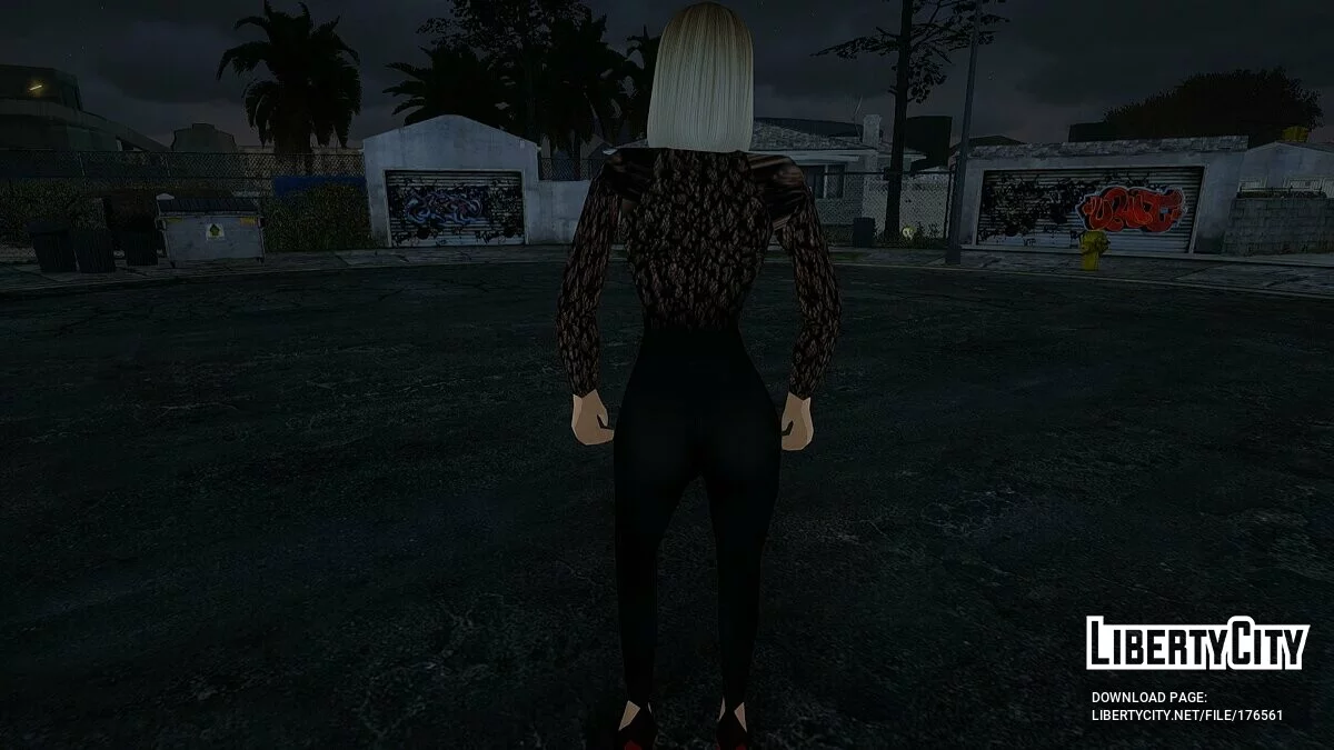 Mädchen in Abendkleid / GTA San Andreas