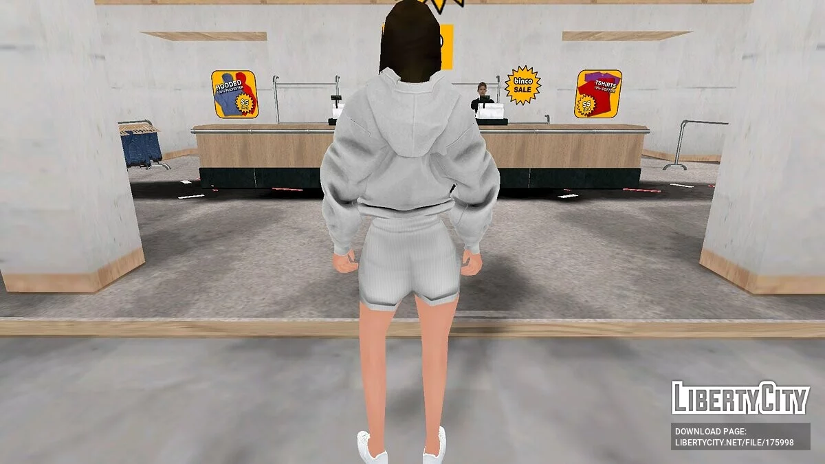 Модная девушка / GTA San Andreas
