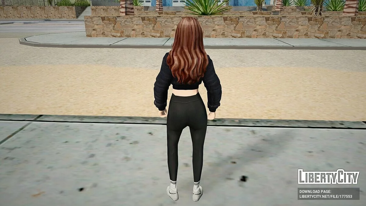 Девушка в повседневной одежде / GTA San Andreas