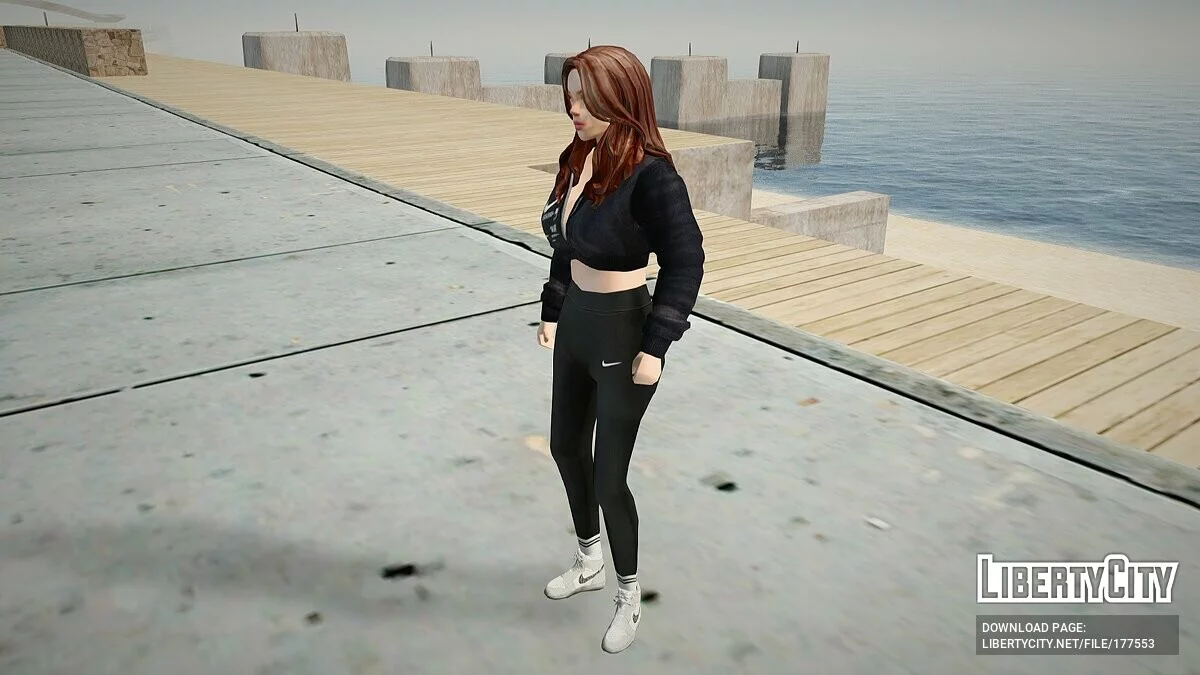 Девушка в повседневной одежде / GTA San Andreas