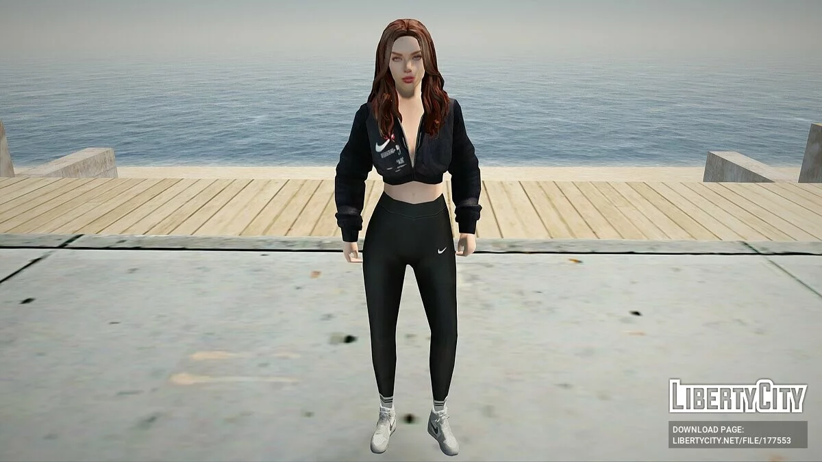 Девушка в повседневной одежде / GTA San Andreas