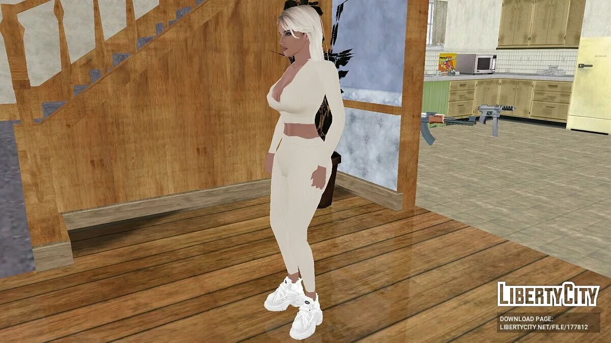 Chica con ropa casual / GTA San Andreas