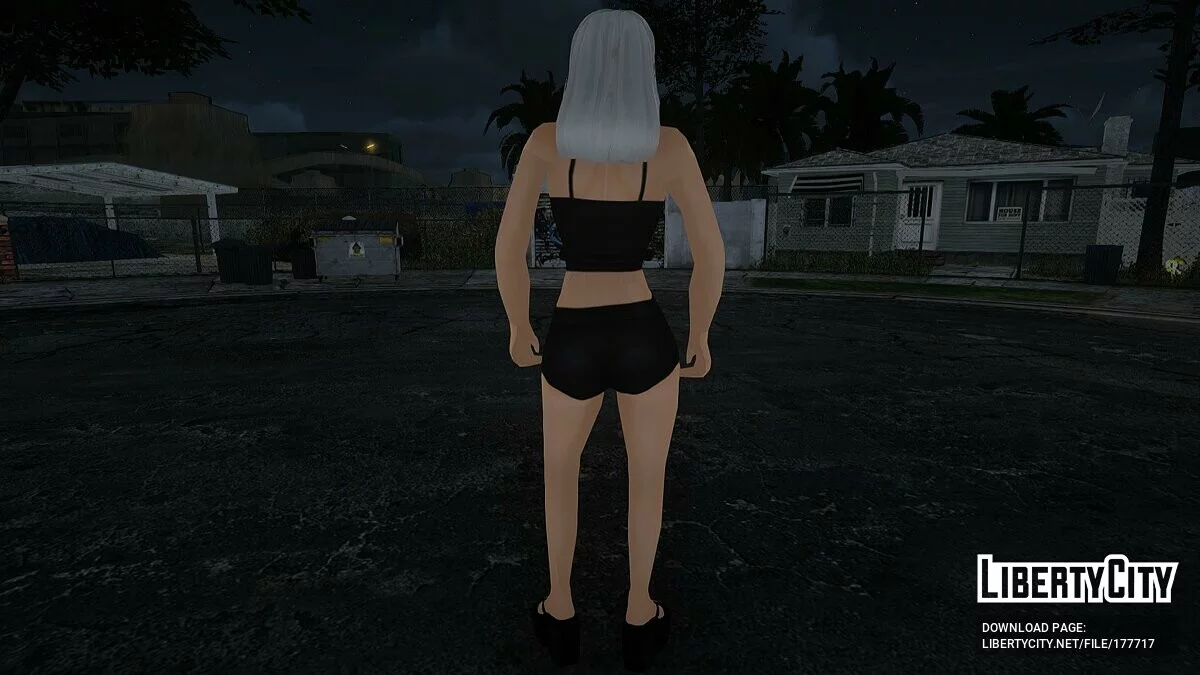 Дівчина у тренувальному вбранні / GTA San Andreas